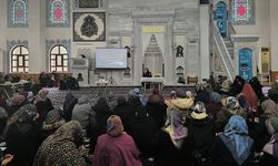 Çankırı'da kadınlar Miraç Gecesi'nde duada buluştu