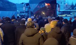 Umreciler Çankırı'dan dualarla yola çıktı