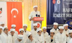 Bağlar'da 74 hafız icazet aldı