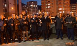 Giresunlu umreciler dualarla uğurlandı