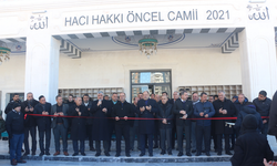Hacı Hakkı Öncel Camii açıldı