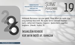 İnsanlığın Rehberi Kur’an’ın İndiği Ay, Ramazan