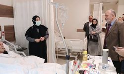 Giresun'da hastalar unutulmadı