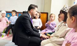 Ortaköy Kaymakamı Şapaloğlu, miniklerin sevincine ortak oldu