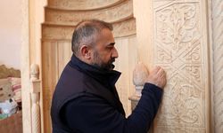 Selçuklu motiflerini 8 ayda mihraba işledi