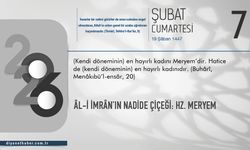 Âl-i İmrân’ın Nadide Çiçeği: Hz. Meryem