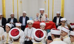 Aşkale'de hafızlar icazet sevinci yaşadı