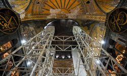 Ayasofya'da tarihinin en kapsamlı restorasyonu