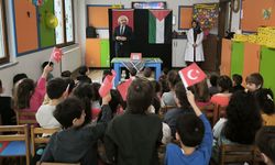 Gedizli minikler Filistin'i unutmuyor