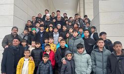 Genç'de çocuklar camide buluştu