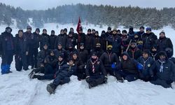Osmaniyeli izciler kış kampında buluştu
