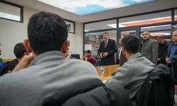 Vali Çelik, Diyanet Gençlik ve Etüt Merkezi'ni ziyaret etti