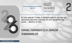 Osmanlı Tarihinden İzler: Ramazan Tembihnameleri