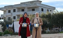 Camide imece usulü iftar veriyorlar