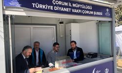 Çorum'da TDV Bağış standı açıldı