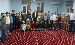 Müftü Okuş, hafızlık öğrencileri ile buluştu
