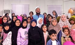 Derecik'te çocuklara özel iftar düzenlendi