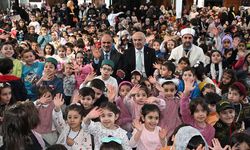 Malatya'da çocuklar ramazan şenliğinde buluştu