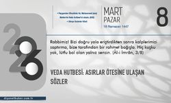 Veda Hutbesi: Asırlar Ötesine Ulaşan Sözler