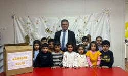 Birecikli miniklerden ramazan dayanışması