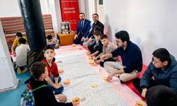 Saraydüzü'nde öğrencilere sıcak çorba ikramı