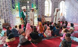 Tutak'ta minikler camide buluştu