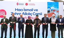Hacı İsmail ve Zehra Alkılıç Camii ibadete açıldı