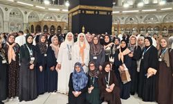 Vartolu hafızlar umre heyecanı yaşadı