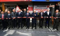 Balıkesir'de Din Görevlileri Yardımlaşma Derneği yeni binası hizmete açıldı