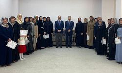 Çorum’da din gönüllülerine "Teşekkür Belgesi" verildi