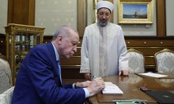 Cumhurbaşkanı Erdoğan, Türkiye Diyanet Vakfına kurban bağışında bulundu