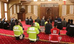 Polis Haftası'nda şehitler için mevlit okutuldu