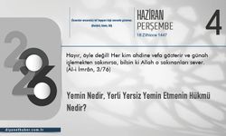Yemin Nedir, Yerli Yersiz Yemin Etmenin Hükmü Nedir?