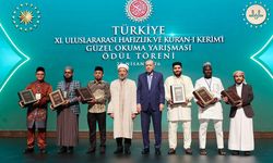 11. Uluslararası Kur’an-ı Kerim’i Güzel Okuma Yarışması’nda ödüller sahiplerini buldu