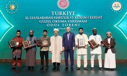 11. Uluslararası Kur’an-ı Kerim’i Güzel Okuma Yarışması’nda ödüller sahiplerini buldu