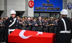 Şehit olan polis Seçkin Yalçın için tören düzenlendi