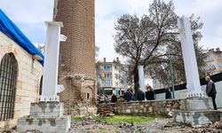 Sivas'taki 829 yıllık Ulu Camii'nin restorasyonu devam ediyor