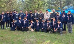 Sivas'ta izci gençler kampta buluştu