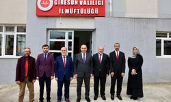 Giresun Valisi Koç'tan Müftülüğe ziyaret