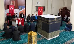 Müfttü Okuş, Yüksekova’da hacı adaylarıyla buluştu