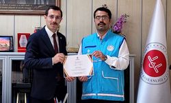 Bozdoğan Kaymakamı Polat, Kurbanını TDV’ye verdi