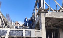 Şehit Uzman Çavuş Nedim Korkmaz Camii inşaatı sürüyor