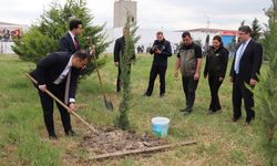 Bandırma’da Görev Şehidi Ceza İnfaz Personeli anısına fidan dikildi