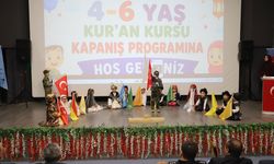 Narman'da 4-6 öğrencileri mezuniyet sevinci yaşadı