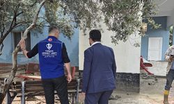 Osmaniye'de selden etkilenen camilerde hasar tespiti yapıldı