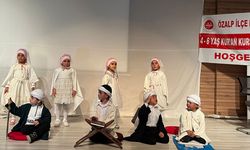Özalp’ta 4-6 miniklerin yıl sonu programı