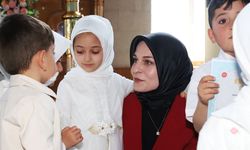 Kaymakam Orhan, miniklerin Kur'an sevincine ortak oldu