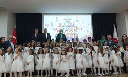Tokat'ta minikler sahne aldı