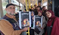 Vakfıkebir'deki gençlerden Filistin farkındalığı