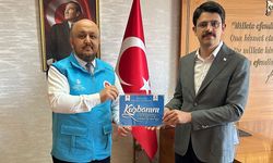 Kaymakam Eskimez, kurbanını TDV'ye verdi
